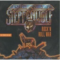 Kay John & Steppenwolf ‎– Rock 'n' Roll War|1990   I.R.S. Records ‎– 7P 519.025-Promo-Single