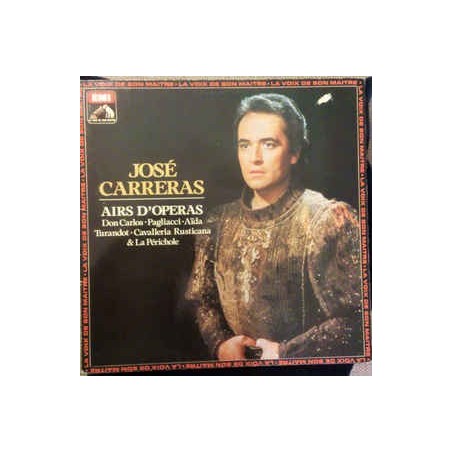 Carreras ‎José – Airs D'Opéras|1982    EMI ‎– 2902681