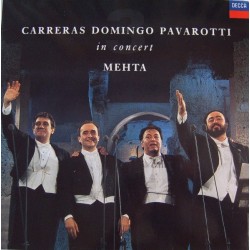 Carreras, Domingo, Pavarotti, Mehta ‎– In Concert|1990     Decca ‎– 430 433-1