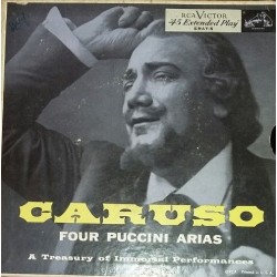 Caruso Enrico ‎– Vier Arien Von Puccini|RCA ‎– ERAT 5-Single-EP