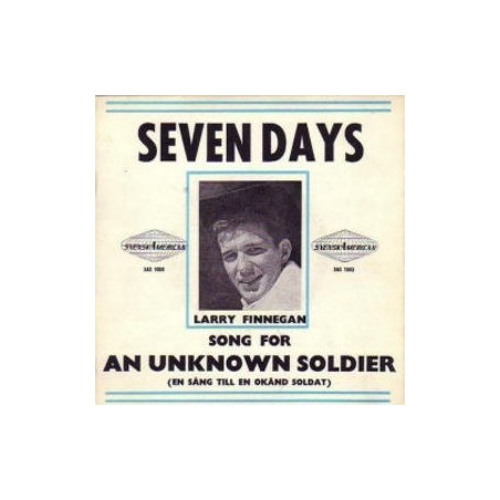 Finnegan Larry ‎– Seven Days|1966      Svensk American ‎– SAS 1003-Single