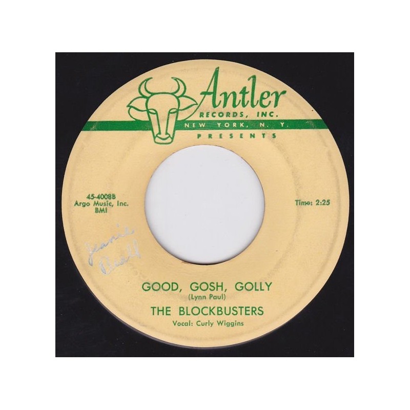 Blockbusters ‎The – Nobody To Love|Antler Records ‎– 45-4008-Single