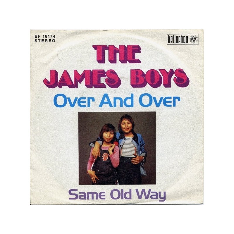 James Boys The  ‎– Over And Over|1973    Bellaphon ‎– BF 18174-Single