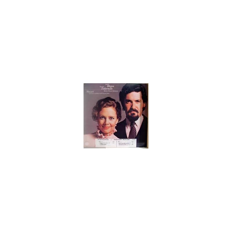 Blegen Judith -Pinchas Zukerman- Mozart ‎– Exsultate, Jubilate And Concert Arias|1979   CBS 76814
