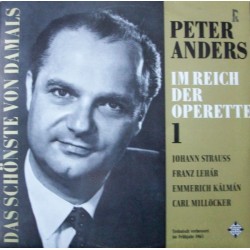 Peter Anders Peter ‎– Im Reich Der Operette I-|Telefunken ‎– HT-P 516