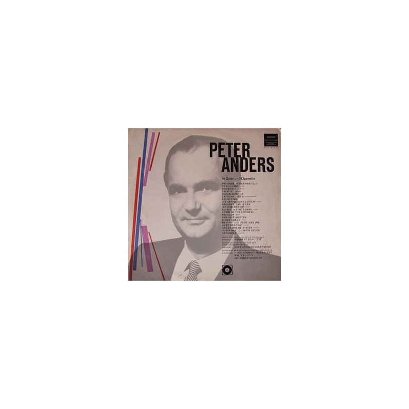 Anders Peter – in Oper und Operette|Deutscher Schallplattenclub – F-131 Anders Peter – in Oper und Operette|Deutscher Schallplattenclub – F-131