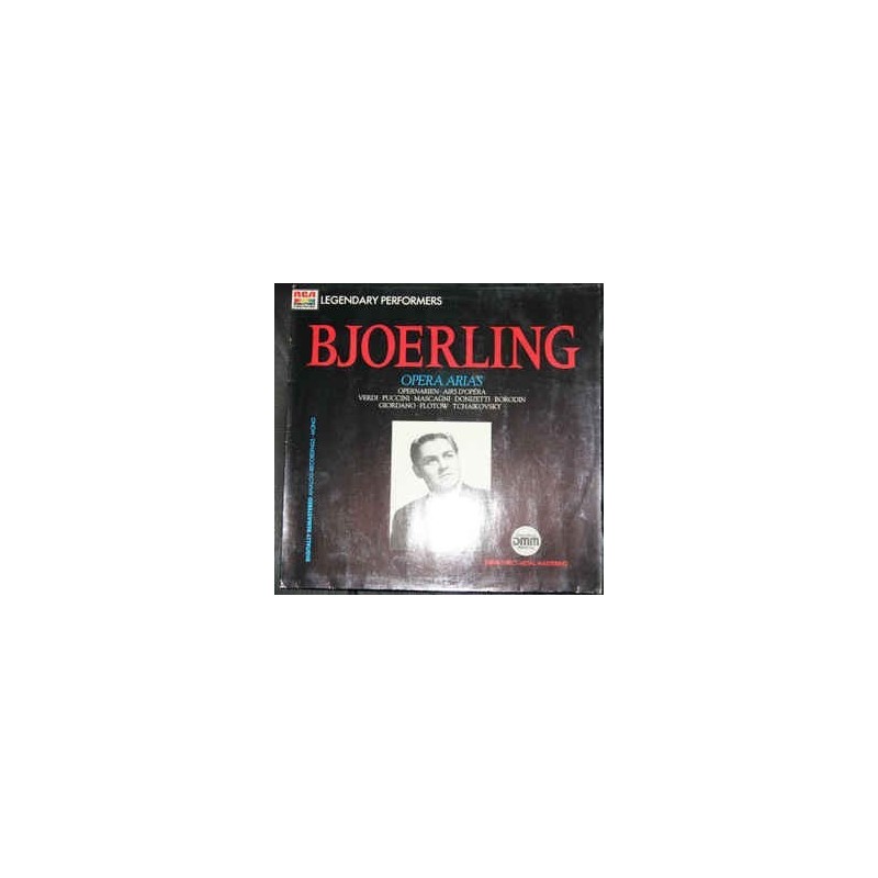 Bjoerling Jussi – Operatic Arias|RCA Gold Seal – GL 85277 Bjoerling Jussi – Operatic Arias|RCA Gold Seal – GL 85277