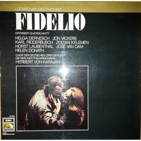 Beethoven Ludwig van ‎– Fidelio - Grosser Querschnitt- Herbert von Karajan| His Master's Voice ‎– 1C 061-02 209
