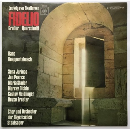 Beethoven Ludwig Van - Fidelio-Sena Jurinac, Jan Peerce....|1961    CBS ‎– S 71025