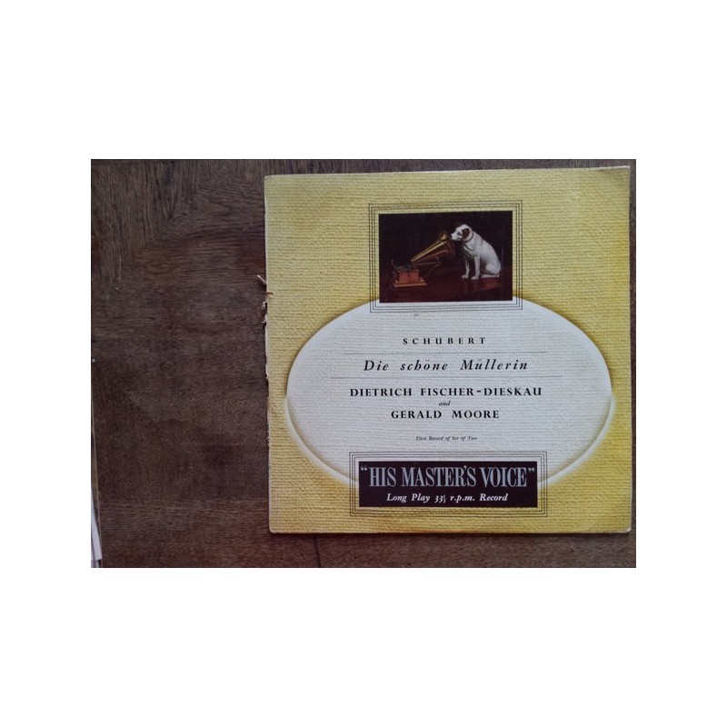 Schubert Franz  ‎– Die Schöne Müllerin - Dietrich Fischer-Dieskau, Gerald Moore |ALP 1037