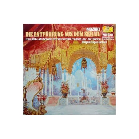 Mozart W.A.‎– Die Entführung aus dem Serail|1977     DG ‎– 2535 277