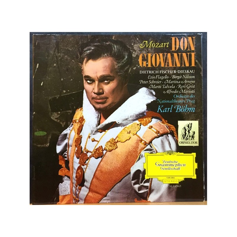 Mozart Amadeus Wolfgang -  Don Giovanni-Karl Böhm ‎-Querschnitt)|1965|DG‎– 136 282