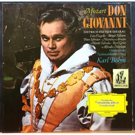Mozart Amadeus Wolfgang -  Don Giovanni-Karl Böhm ‎-Querschnitt)|1965|DG‎– 136 282