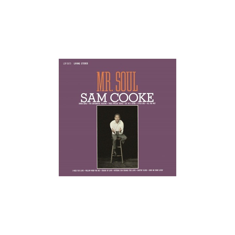 Cooke Sam ‎– Mr. Soul|2012        Music On Vinyl ‎– MOVLP 237