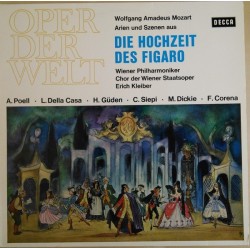 Mozart Wolfgang Amadeus ‎– Die Hochzeit Des Figaro - Arien Und Szenen|Decca ‎– BLK 20 502