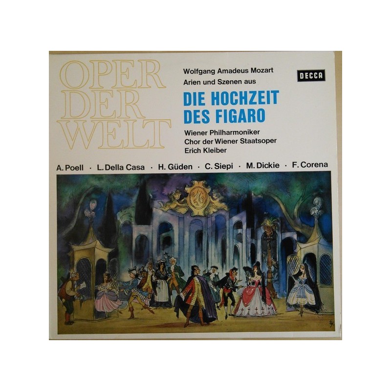Mozart Wolfgang Amadeus – Die Hochzeit Des Figaro - Arien Und Szenen|Decca – BLK 20 502 Mozart Wolfgang Amadeus – Die Hochzeit Des Figaro - Arien Und Szenen|Decca – BLK 20 502