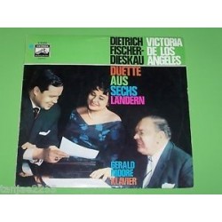 Fischer-Dieskau-Dietrich-de-los-Angeles Victoria-Moore-Duette aus sechs Ländern|ELECTROLA E 91098