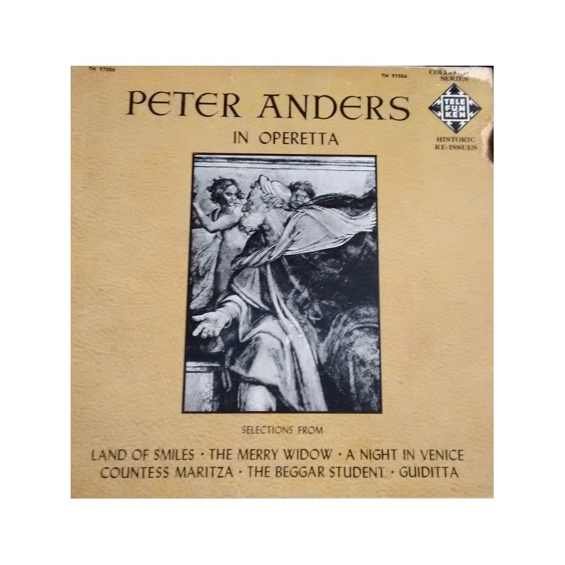 Anders Peter  ‎– In Operetta|Telefunken ‎– TH 97006