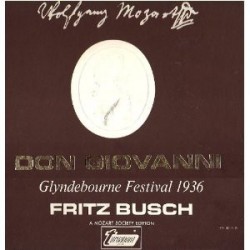 Mozart – Don Giovanni-Fritz Busch -‎ Glyndebourne Festival| 1936    Turnabout ‎– TV 4117 - 19-3LP-Box