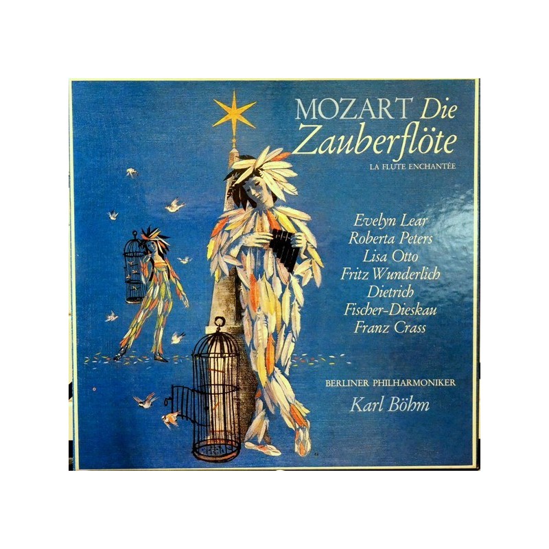 Mozart ‎– Die Zauberflöte- Karl Böhm- Berliner Philharmoniker |1972   Grammoclub Ex Libris ‎– XL 172 687/689-3LP-Box