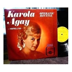 Agay Karola- Operatic Recitals| QUALITON LPX 11432