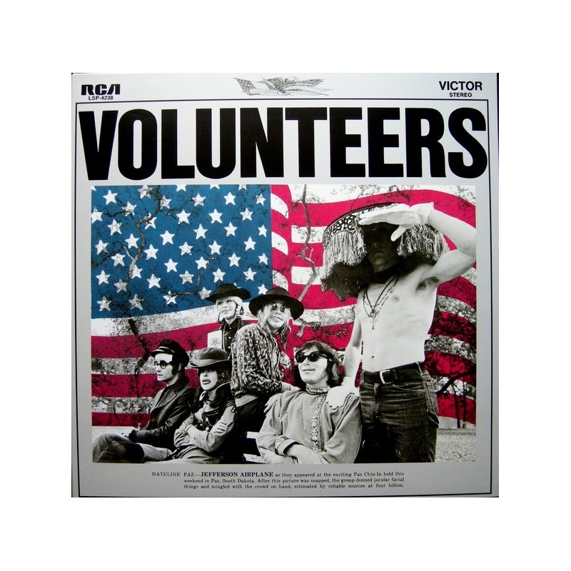 Jefferson Airplane ‎– Volunteers|2012      Music On Vinyl ‎– MOVLP607