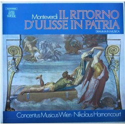 Monteverdi- Concentus Musicus Wien · Harnoncourt ‎– Il Ritorno D'Ulisse In Patria|1971    Telefunken ‎– SKB-T 23/1-4-4LP-Box