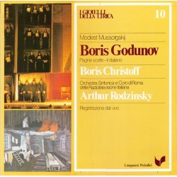 Mussorgskij‎ Modest – Boris Godunov  -Boris Christoff-Arthur Rodzinsky  |1980   Longanesi Periodici ‎– GML - 10