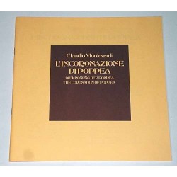 Monteverdi ‎Claudio – Die Krönung Der Poppea- Concentus Musicus Wien-Nikolaus Harnoncourt |1974  Telefunken ‎– 6.35247 -5 LP-Box