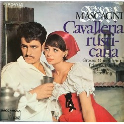 Mascagni‎– Cavalleria Rusticana - Fritz Wunderlich-Marlies Siemeling ‎|Baccarola Auslese ‎– 75877 ZR