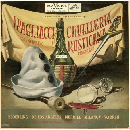 Mascagni/Leoncavallo – Cavalleria Rusticana / I Pagliacci (Highlights)|1954    RCA Victor Red Seal ‎– LM-1828