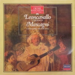 Leoncavallo-Mascagni-I Pagliaci / Cavalleria Rusticana- Molinari|Decca ‎– 412 842-1