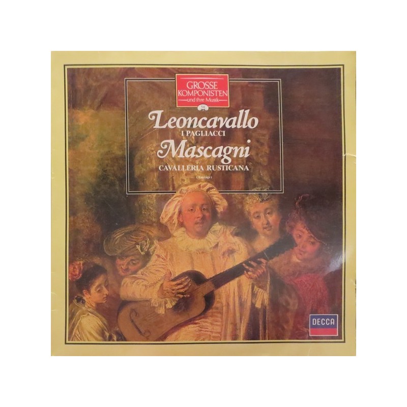 Leoncavallo-Mascagni-I Pagliaci / Cavalleria Rusticana- Molinari|Decca ‎– 412 842-1