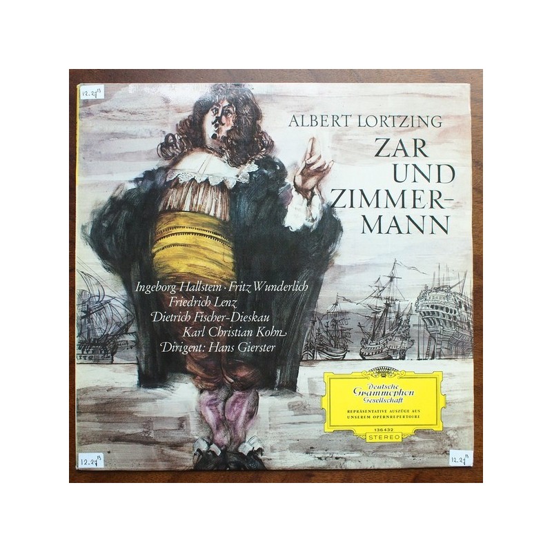 Lortzing Albert ‎– Zar Und Zimmermann|DG 63867 Club Edition