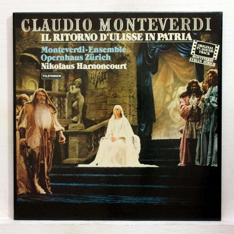Monteverdi- Il Ritorno d'Ulisse in Patria-Nikolaus Harnoncourt |Telefunken 6.35592-3 LP Box