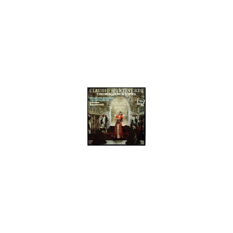 Monteverdi -L'Incoronazione di Poppea-Harnoncourt| Telefunken 6.35593-3 LP Box
