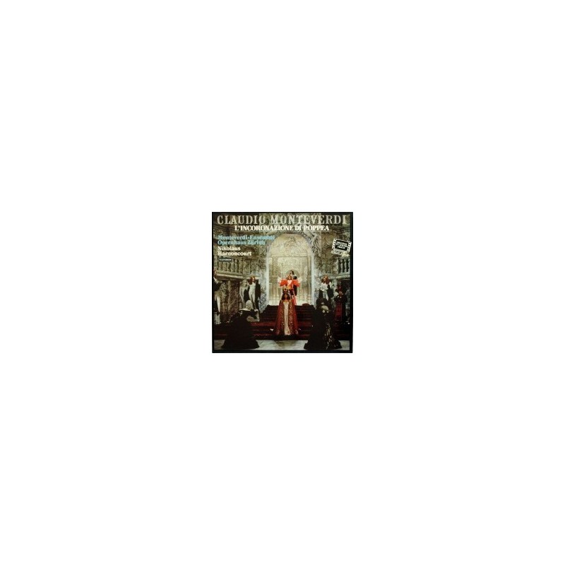 Monteverdi -L'Incoronazione di Poppea-Harnoncourt| Telefunken 6.35593-3 LP Box Monteverdi -L'Incoronazione di Poppea-Harnoncourt| Telefunken 6.35593-3 LP Box