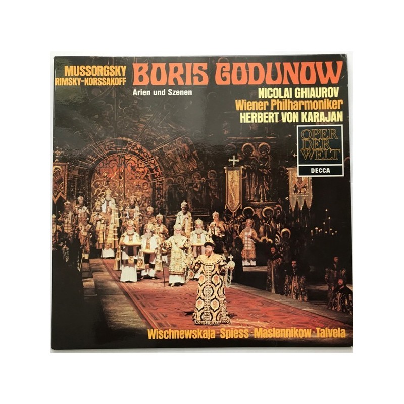Mussorgsky Modest- Boris Godunow-Nicolai Ghiaurov....  |1973    TELDEC »Telefunken-6.41629 AN