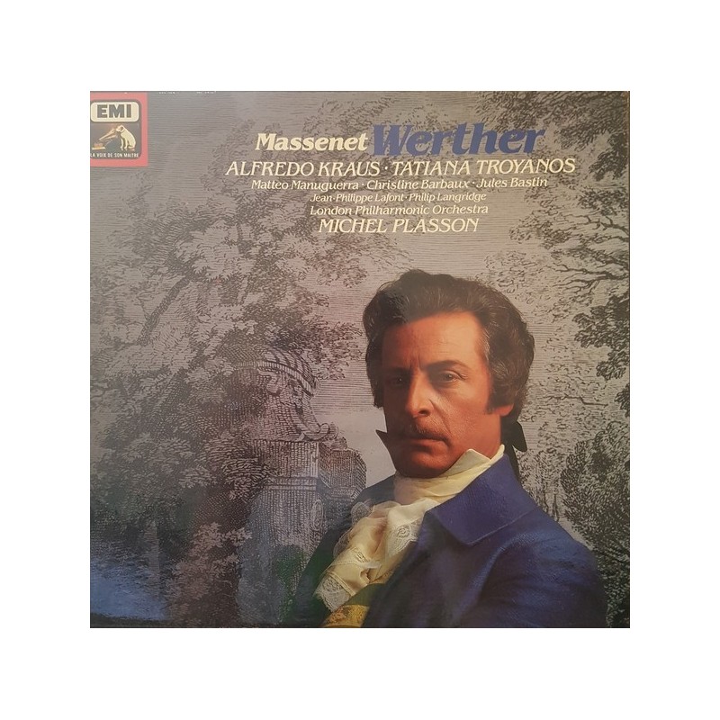 Massenet‎– Werther- Alfredo Kraus ‧Michel Plasson|1980   EMI ‎–157-03704/6- LP Box
