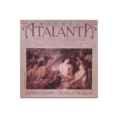 Händel Georg Friedrich ‎– Atalanta|1985   Hungaroton ‎– SLPD 12612-14-3 LP Box