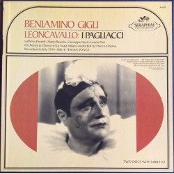 Leoncavallo‎– I Pagliacci-Beniamino Gigli  |1954    Seraphim ‎– IB-6009