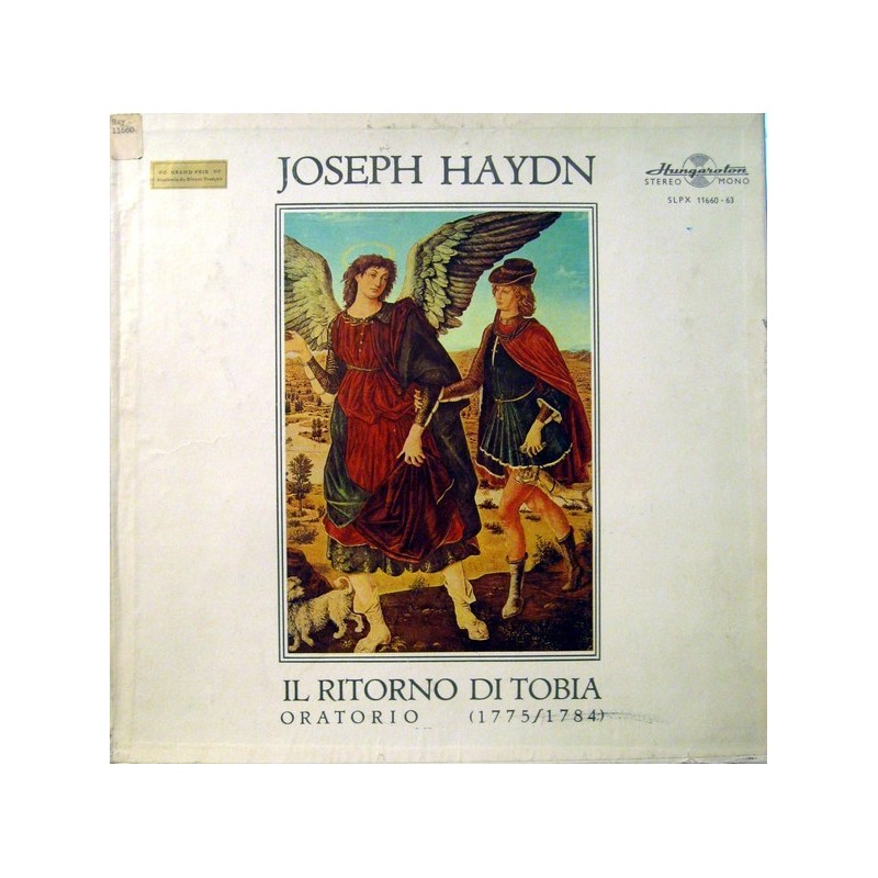 Haydn ‎Joseph – Il Ritorno do Tobia-Oratorio|1975    Hungaroton ‎– SLPX 11660-63-4 LP Box
