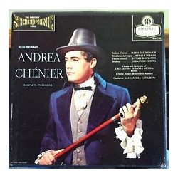 Giordano ‎Umberto – Andrea Chenier-del Monaco-Tebaldi|London Records ‎– OSA 1303-3 LP Box