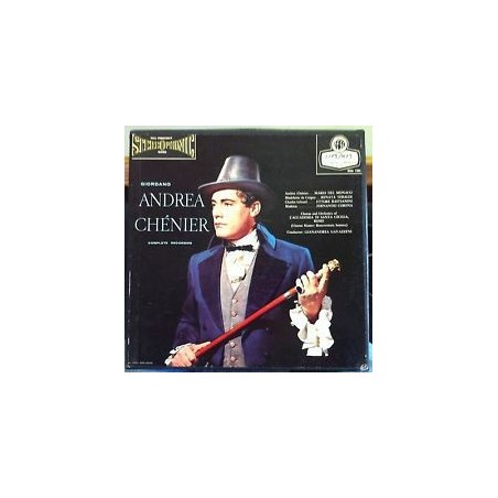 Giordano ‎Umberto – Andrea Chenier-del Monaco-Tebaldi|London Records ‎– OSA 1303-3 LP Box