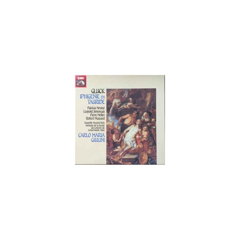 Gluck‎– Iphigenie En Tauride- Patricia Neway- Leopold Simoneau-Pierre Mollet-Carlo Maria Giulini |HMV  ‎– 1C 137 1731713