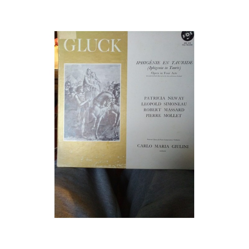 Gluck-Iphigenia in Tauris|VOX OPX 212   2 LP Box