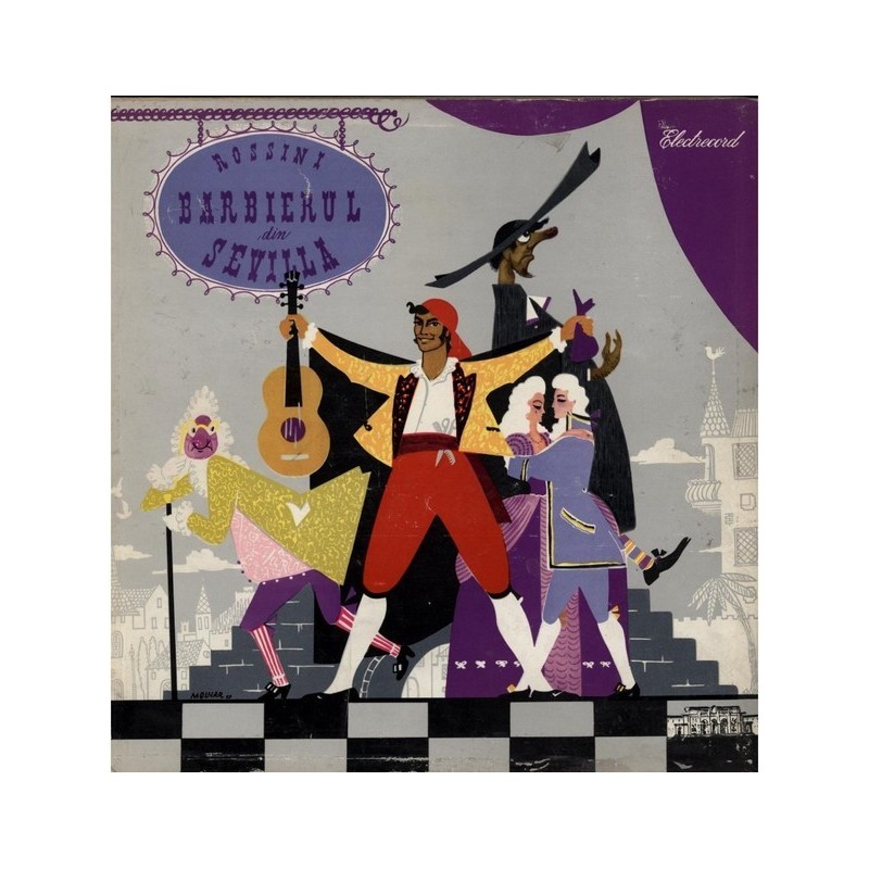 Rossini ‎Gioacchino – Bărbierul Din Sevilla|1961      Electrecord ‎– ECE 068-3 LP-Box