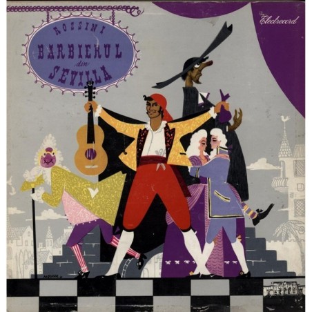 Rossini ‎Gioacchino – Bărbierul Din Sevilla|1961      Electrecord ‎– ECE 068-3 LP-Box