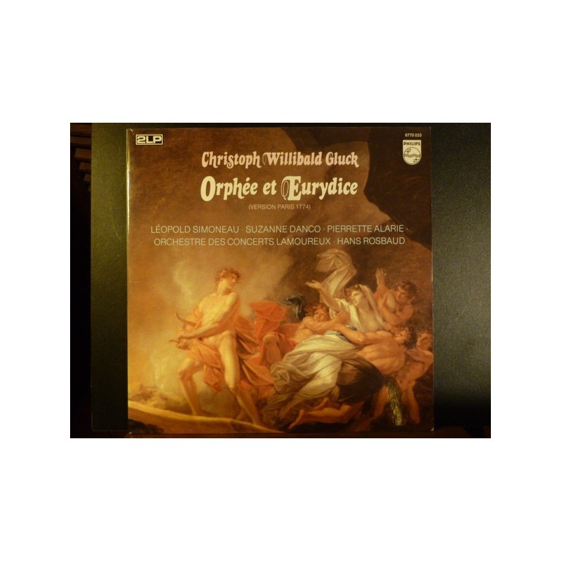 Gluck Christoph Willibald-Orpheus  and Eurydice -Hans Rosbaud-Suzanne Danco| Philips ‎– 6770 033