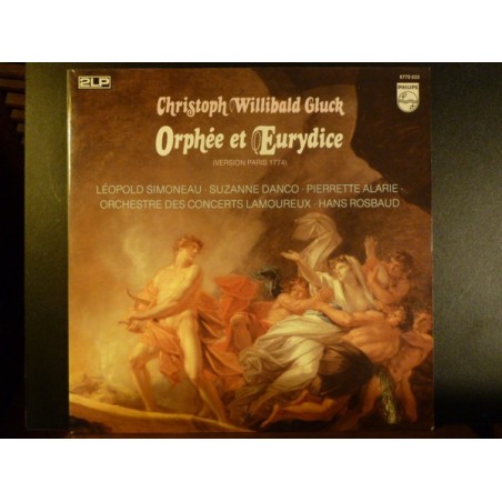 Gluck Christoph Willibald-Orpheus  and Eurydice -Hans Rosbaud-Suzanne Danco| Philips ‎– 6770 033